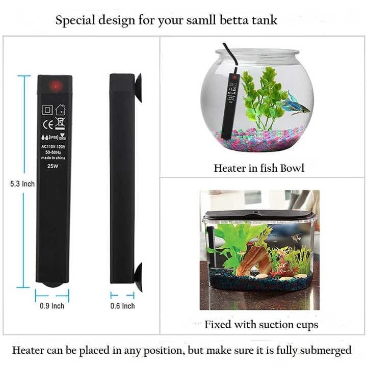 Fish tank heating rod